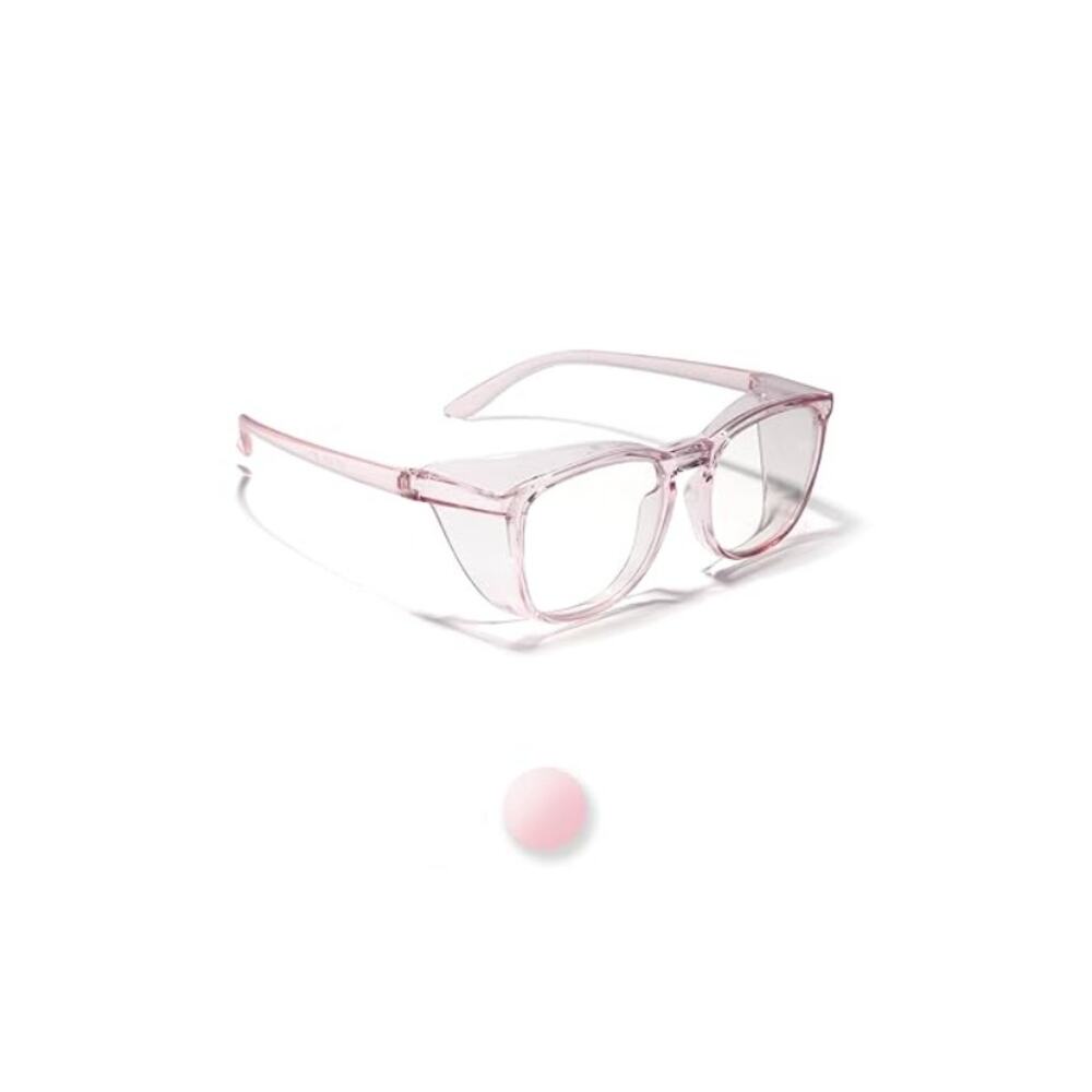 NWT LianSan Oversize Anti-Fog Safety Goggles for Nurses - Light Pink